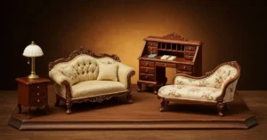 Read more about the article Antique Dollhouse Furniture Buyers Guide for Collectors