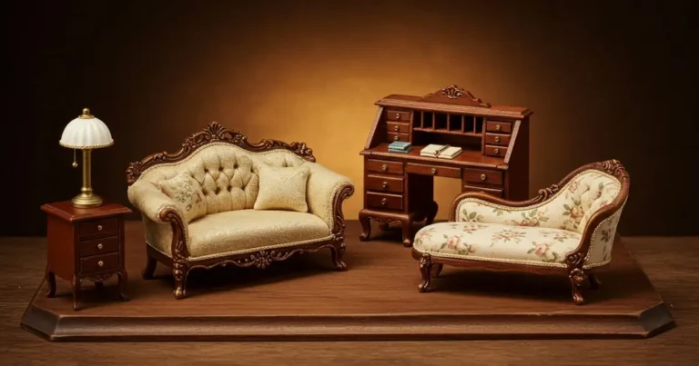 Antique Dollhouse Furniture