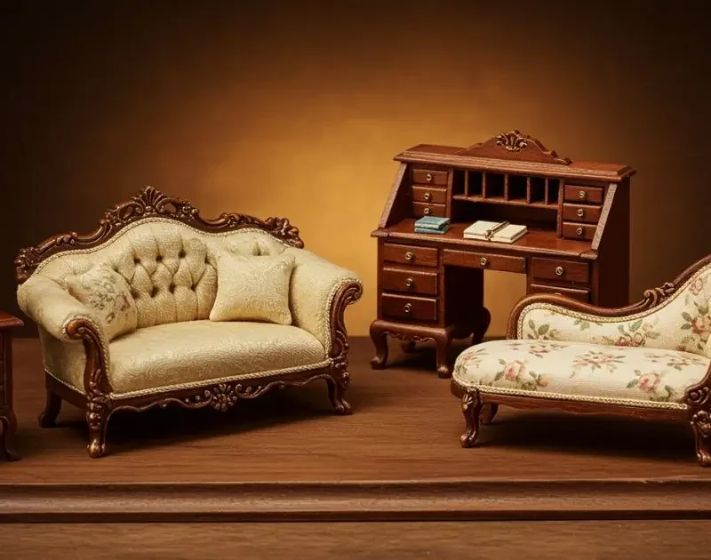 Antique Dollhouse Furniture Buyers Guide for Collectors
