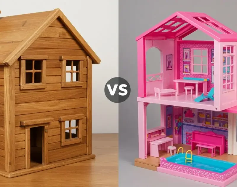 Wooden Barbie House vs Plastic: Which is Better for Kids