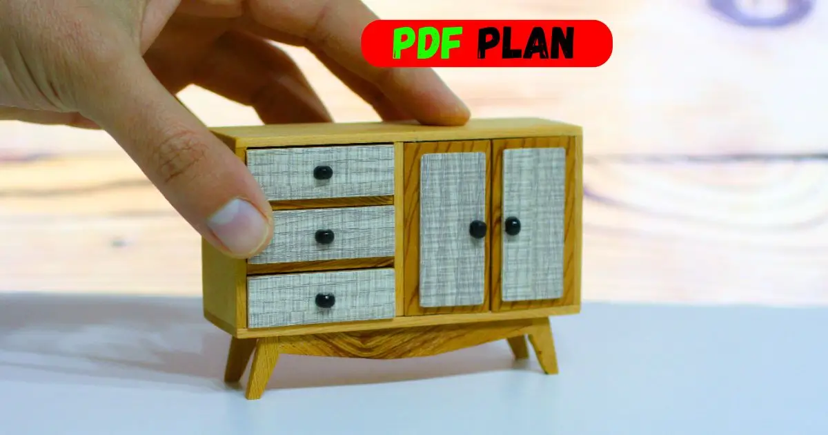 You are currently viewing PDF PLAN: Miniature Dollhouse Cabinet