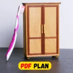 Crafting the Perfect Miniature Dollhouse Armoire