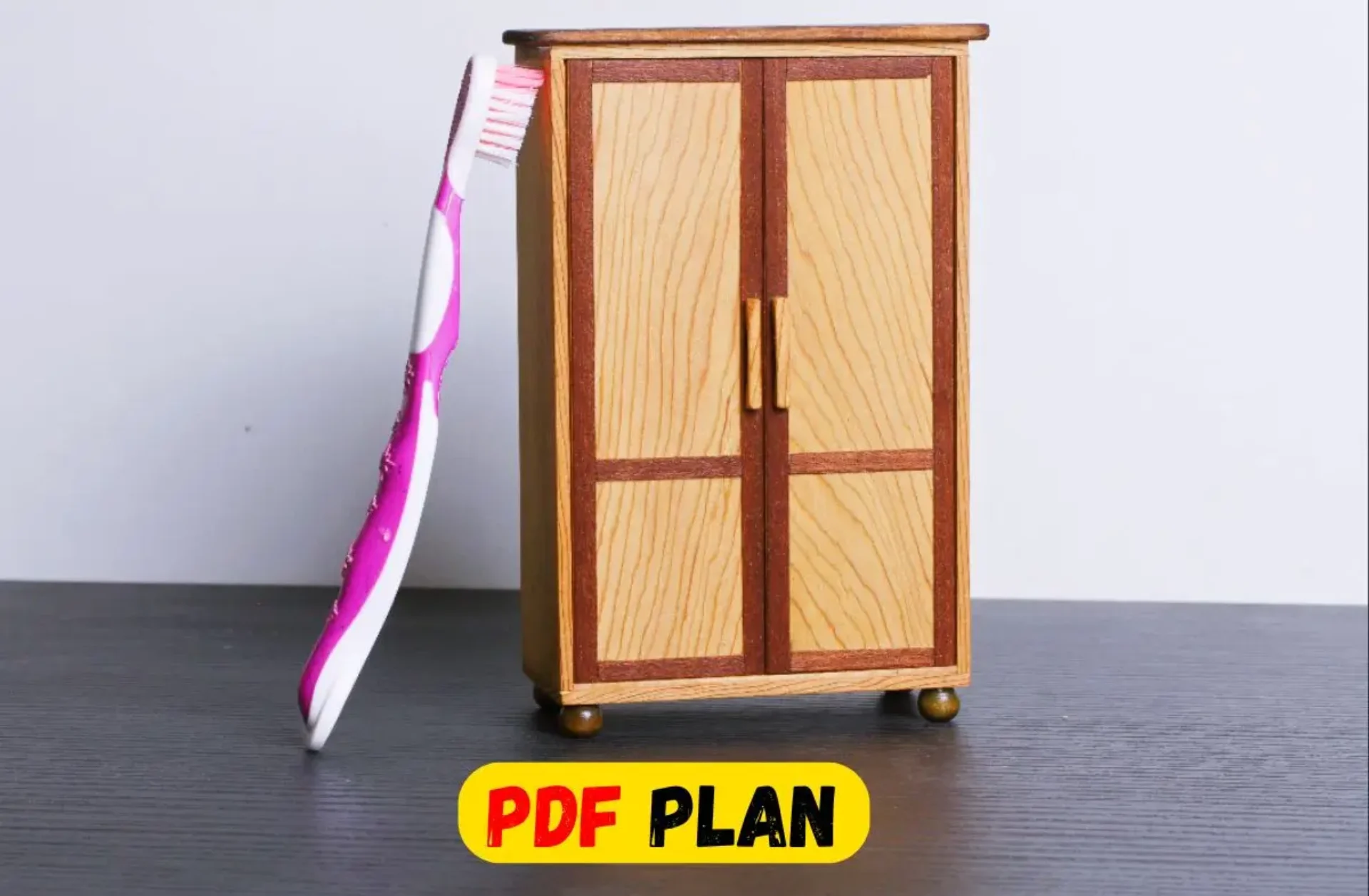 Crafting the Perfect Miniature Dollhouse Armoire