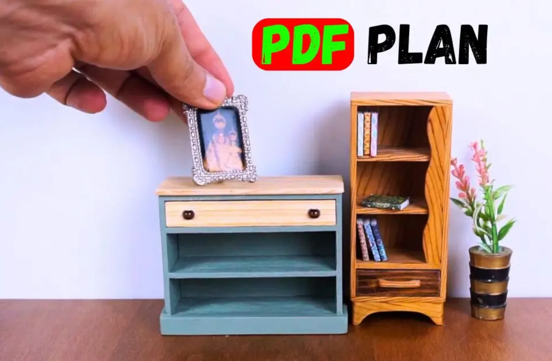 PDF PLAN For Miniature Furniture