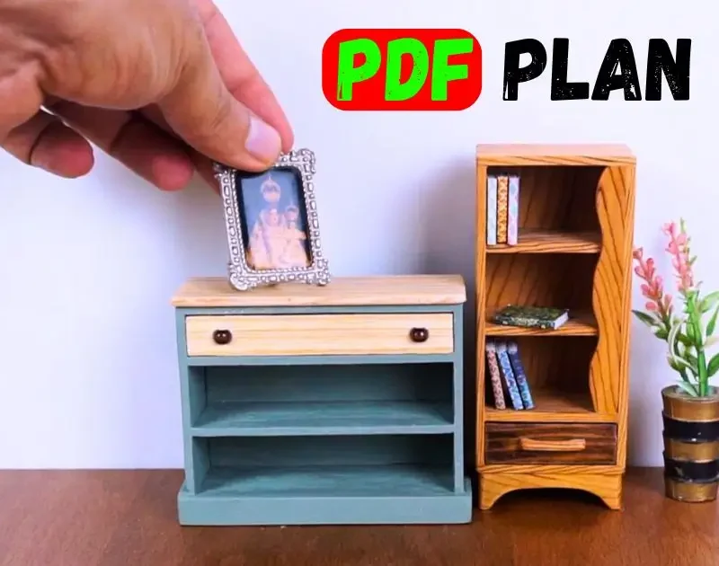 PDF PLAN For Miniature Furniture