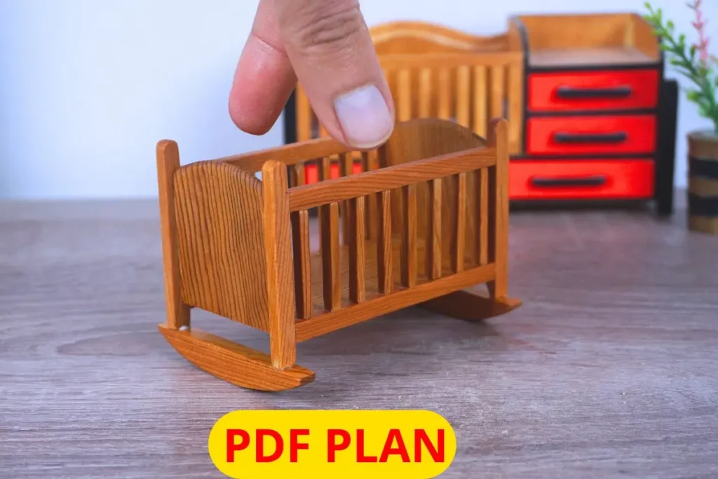 DIY Dollhouse Crib