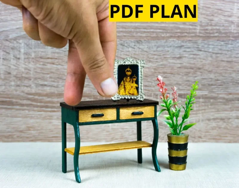 PDF PLAN How To Make a Console Table