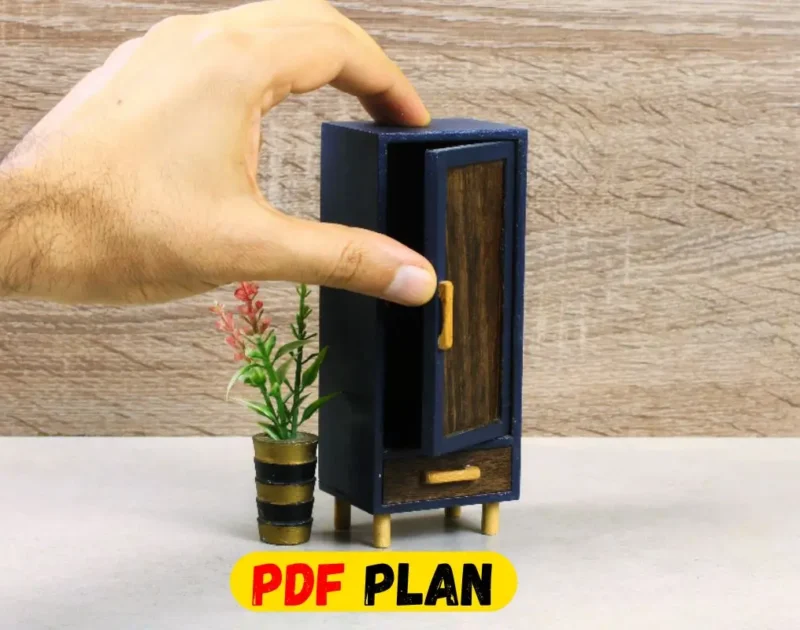 PDF PLAN: Creating a Perfect Miniature cabinet