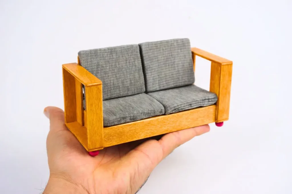 miniature sofa