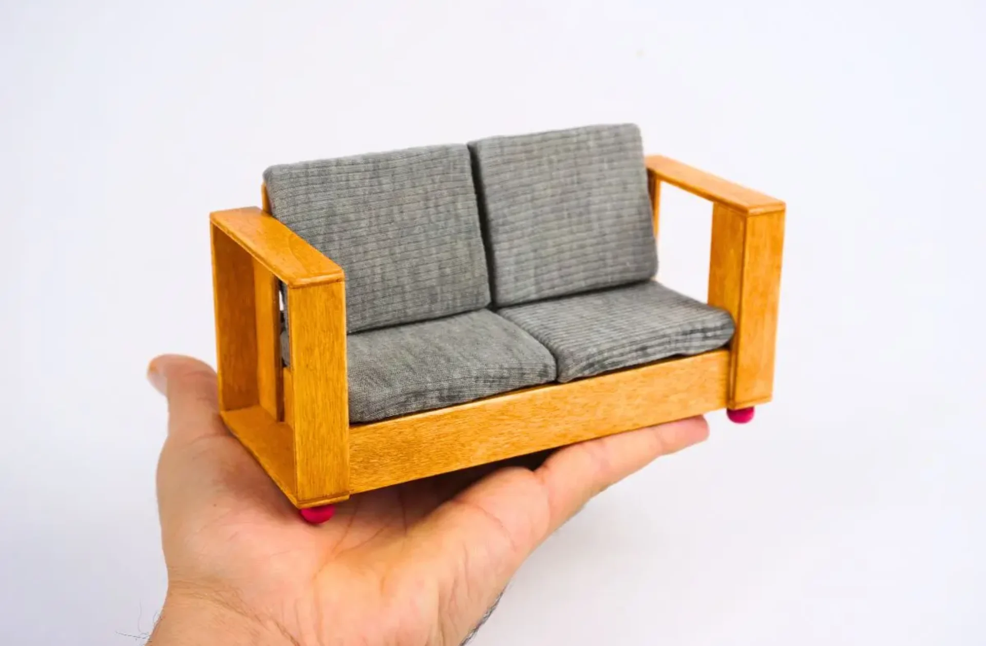 Making a Miniature Sofa for a Dollhouse – 1:12 Scale