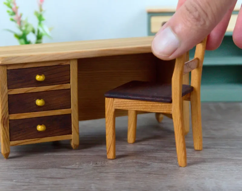 Creating a Miniature Chair for a Dollhouse – Scale 1:12