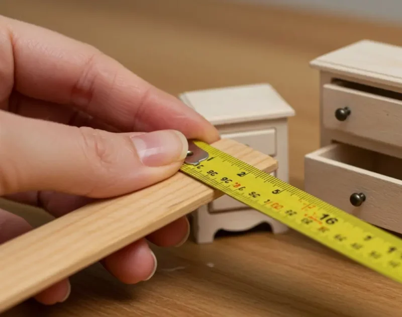 How to Get Accurate Measurements for Miniature Furniture?
