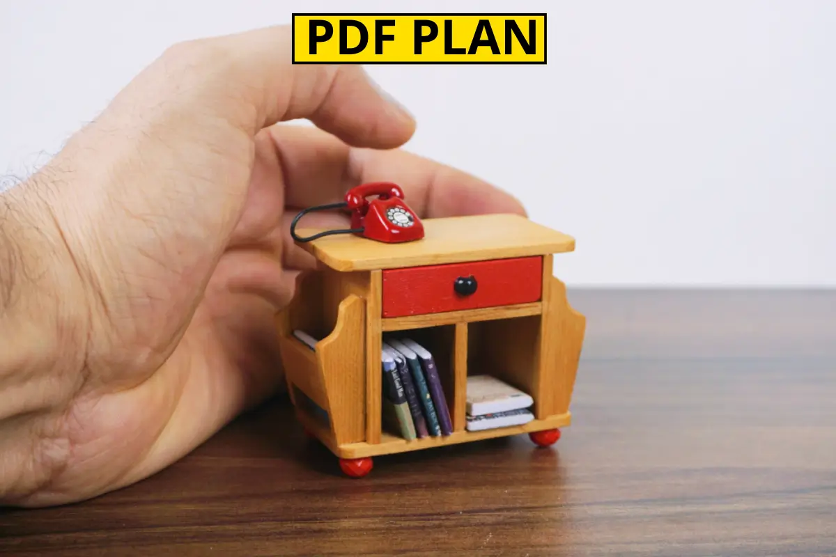 You are currently viewing PDF PLAN: Making a Miniature Bedside Table for a Dollhouse