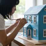 How Do I Choose Harmonious Colors for Dollhouse Rooms?