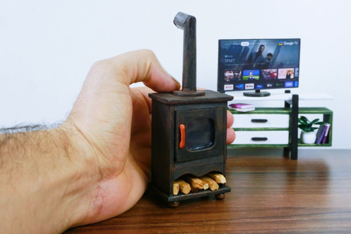 You are currently viewing How to Make a Miniature Wood Stove For Dollhouse