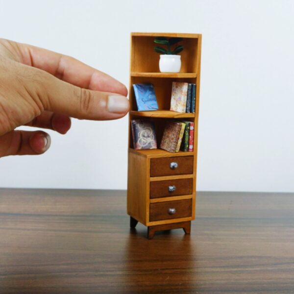 TUTORIAL Miniature Bookshelf –1:12 PDF+Video - Image 3
