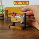 PDF PLAN: Creating miniature bedside table