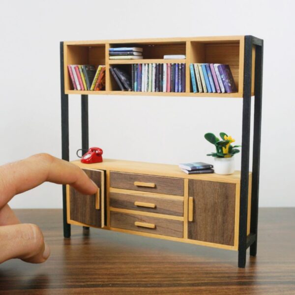 TUTORIAL Miniature Bookshelf scale 1.12 | PDF + video - Image 4