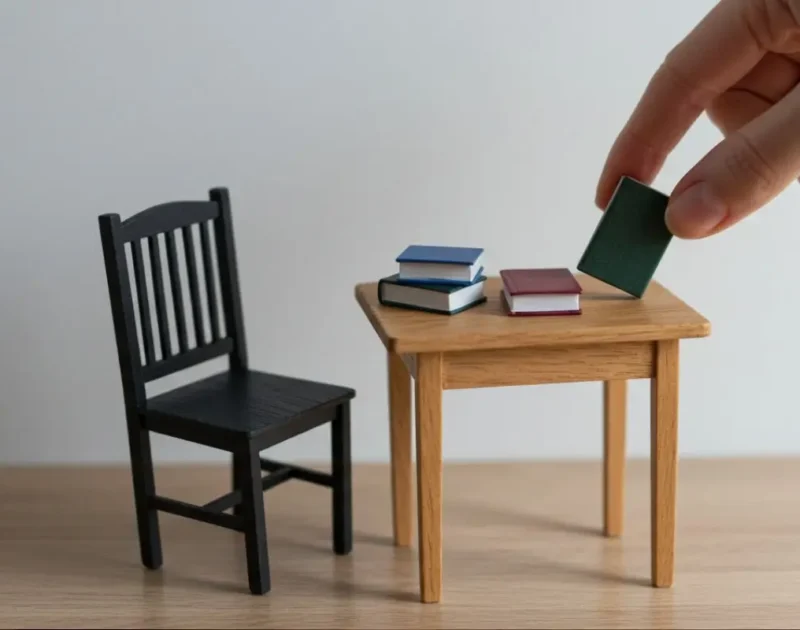 How to Get the Measurements of Table and Chair Legs with Sizes 1:12 and 1:24