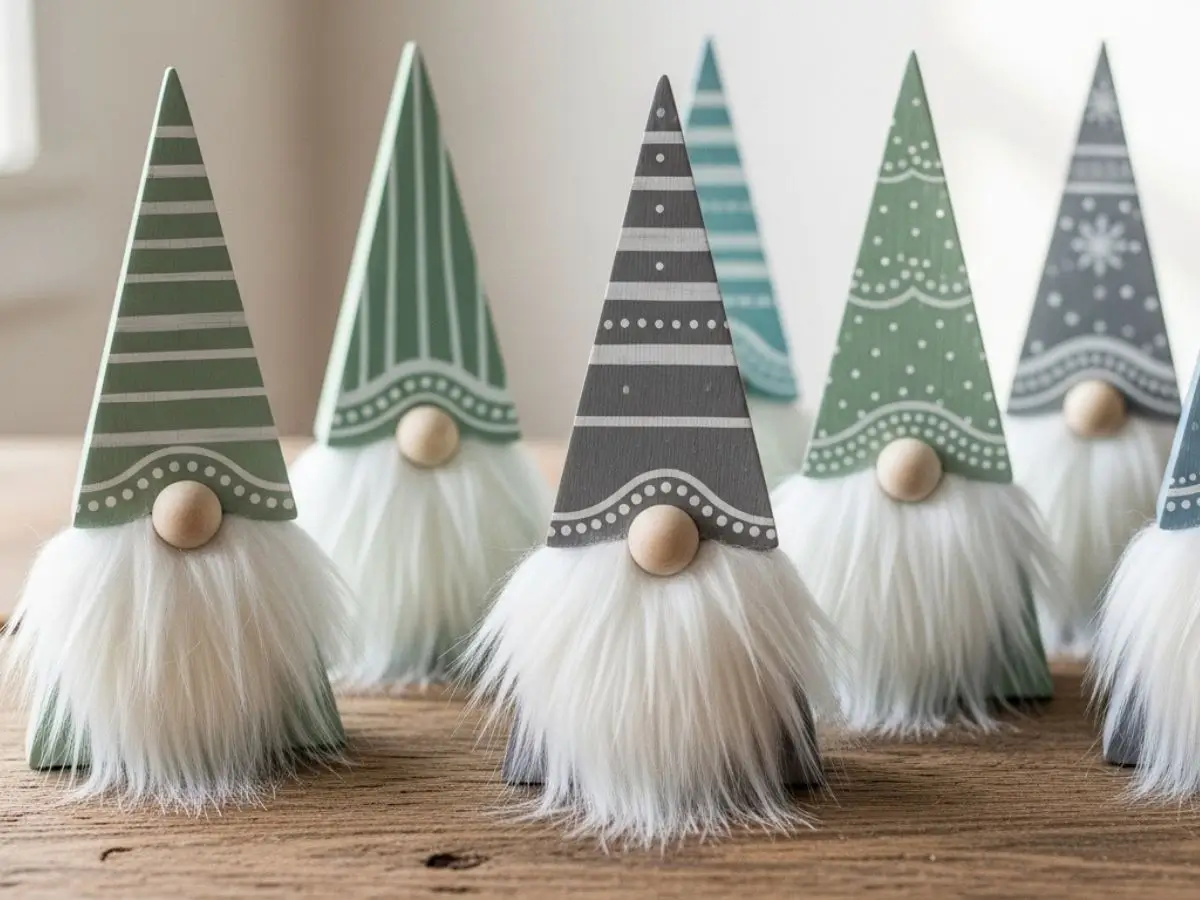 You are currently viewing Handmade Winter Gnomes: Easy Wooden Decor Tutorial
