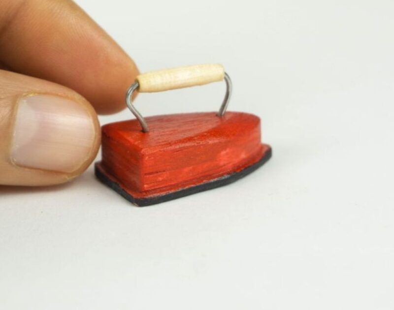 How to Make a Miniature Iron Using Simple Popsicle Sticks