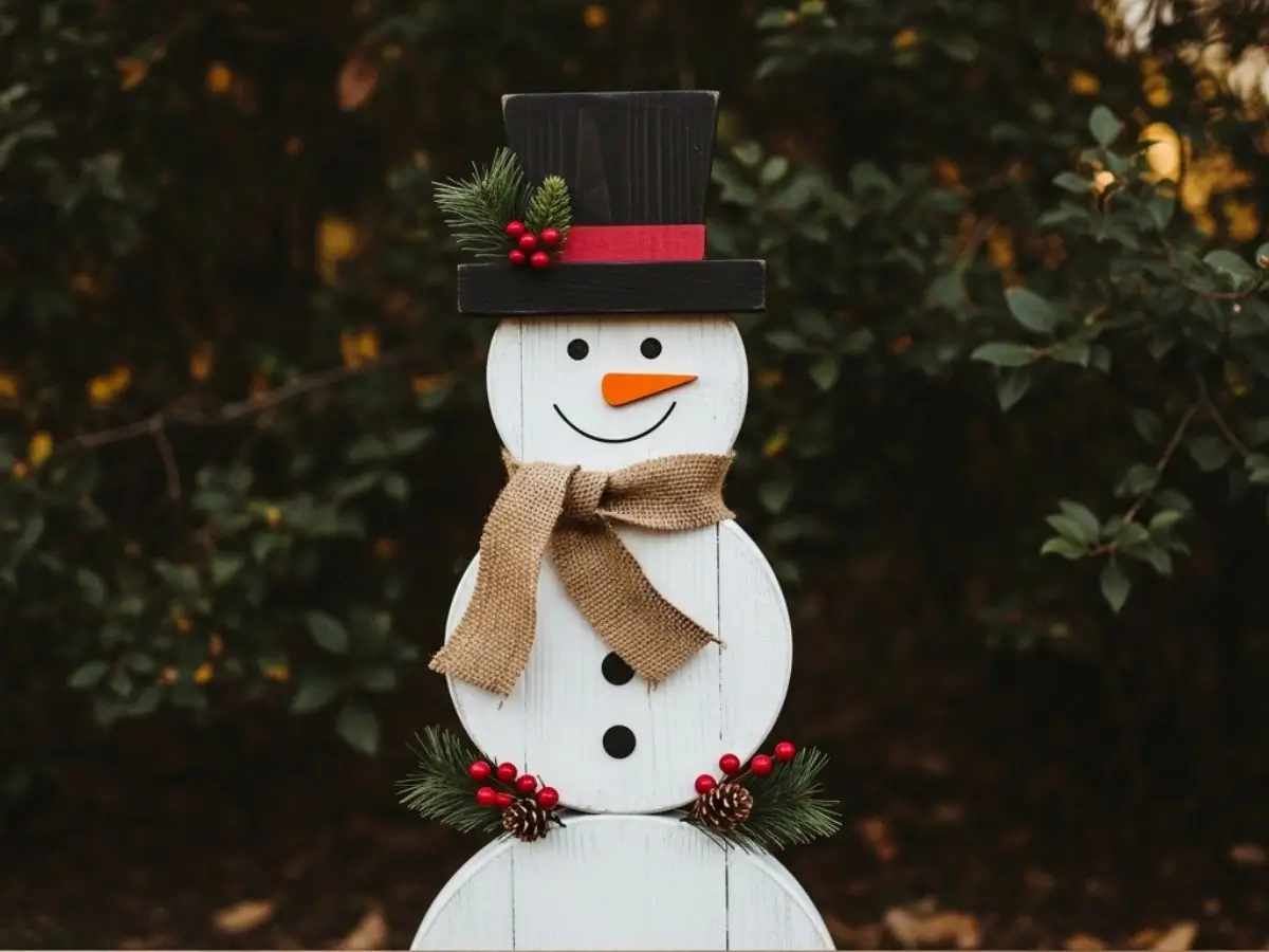 You are currently viewing How to Make a Charming Wooden Snowman for Winter Décor