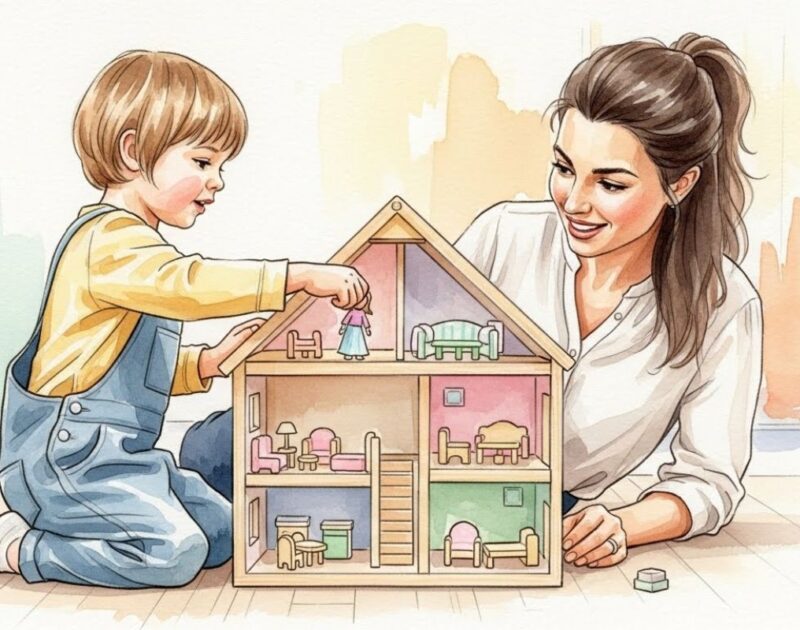 Choosing the Right First Dollhouse for the Child’s Age and the Family’s Budget