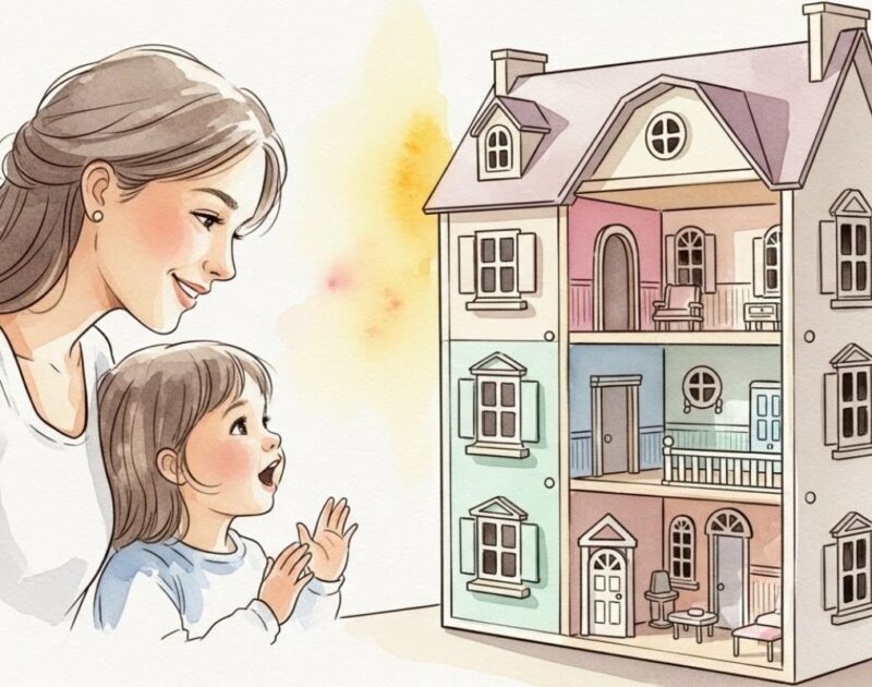 Using Dollhouses to Enhance a Child’s Language and Storytelling Skills