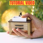 Making a Mini Wooden Sink Cabinet — 1:12 Scale