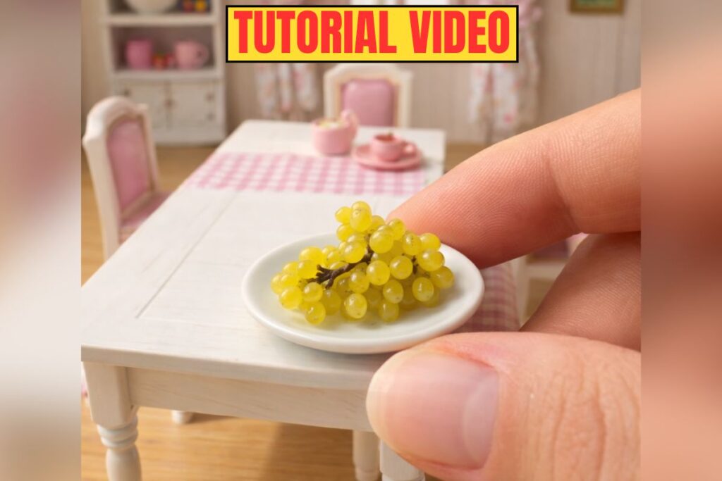 DIY Miniature Grape