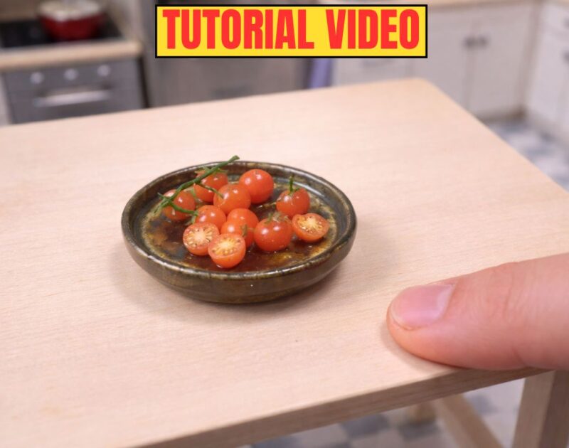 How to Make Miniature Food Cherry Tomatoes
