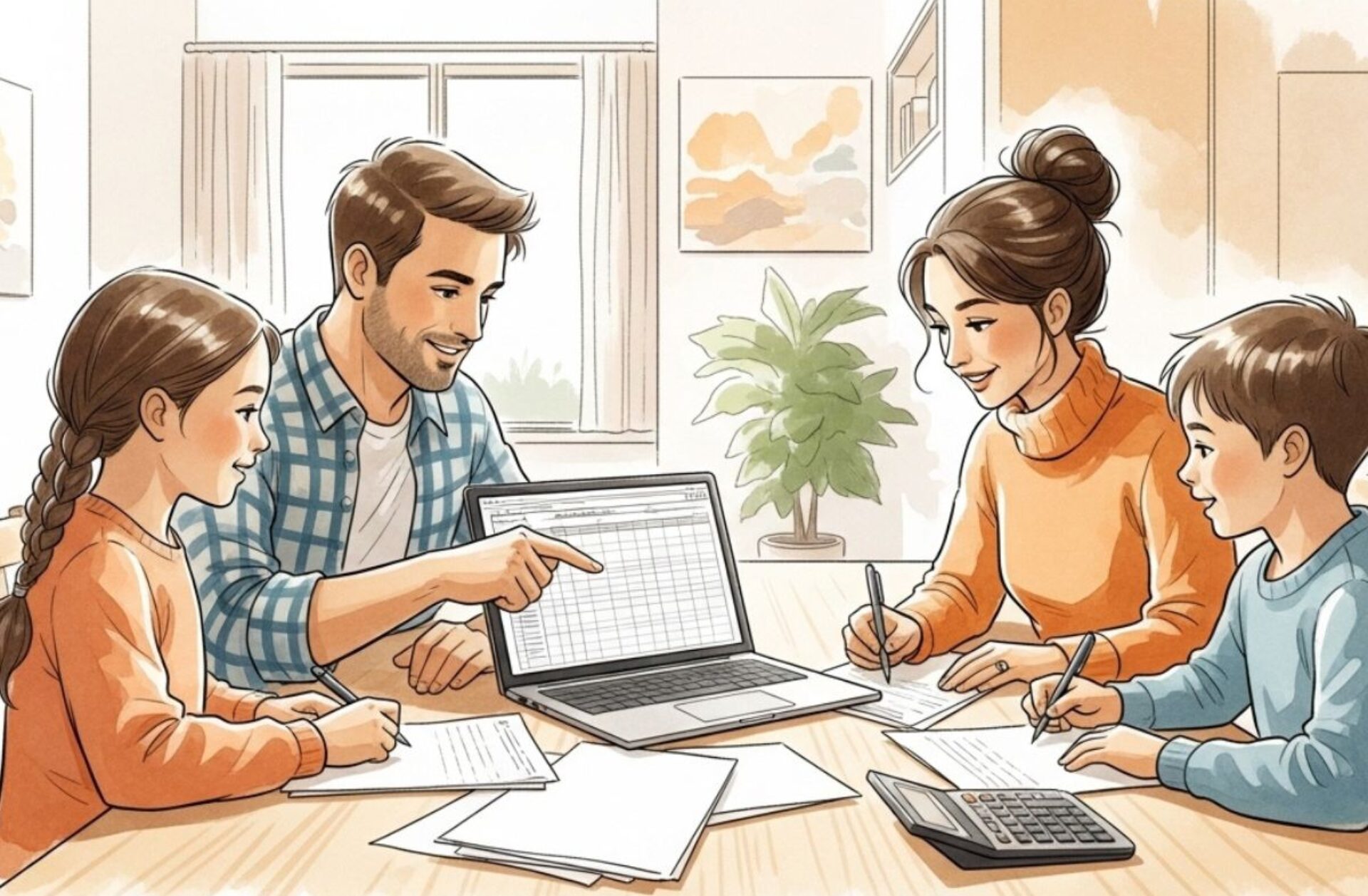 How to Manage a Family Budget Without Feeling Deprived