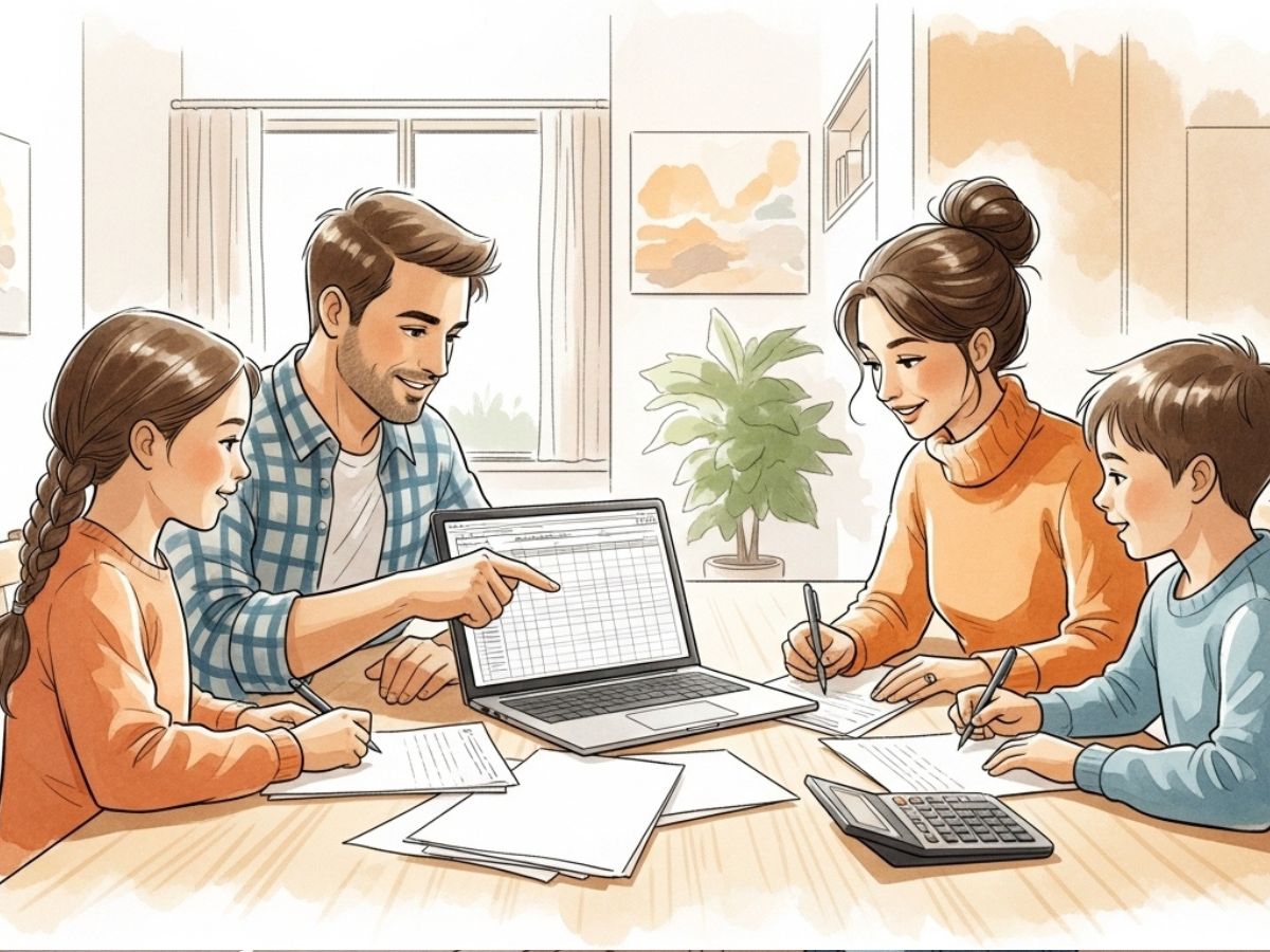 You are currently viewing How to Manage a Family Budget Without Feeling Deprived