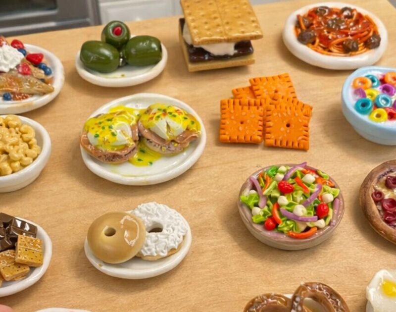 The Fascination with Miniature Polymer Clay Food