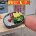 DIY Making of Dollhouse Food  | Polymer Clay