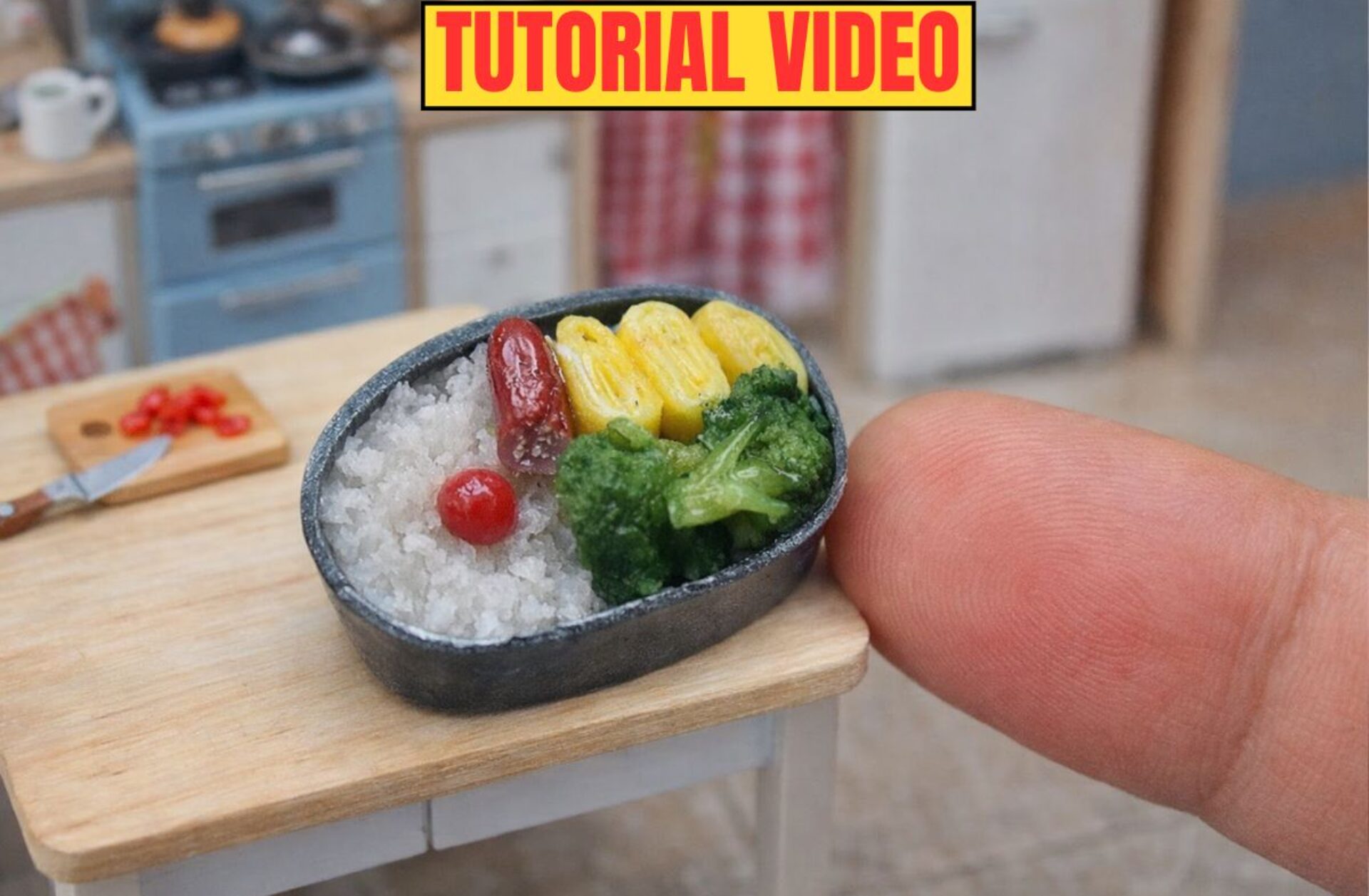 DIY Making of Dollhouse Food  | Polymer Clay