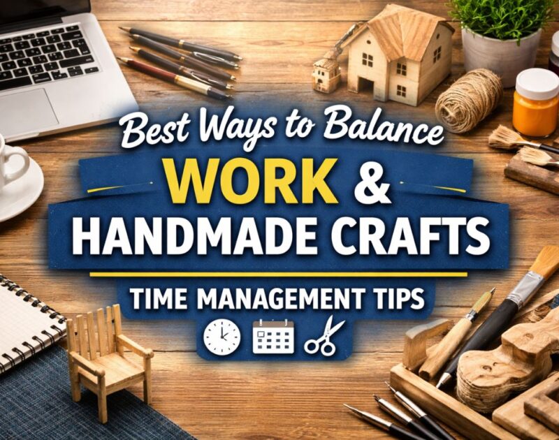 Best Ways to Organize Your Time Between Work and Handmade Crafts