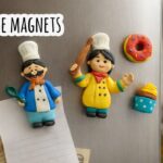 Chef Fridge Magnets with Clay: A Fun DIY Craft for Your Kitchen