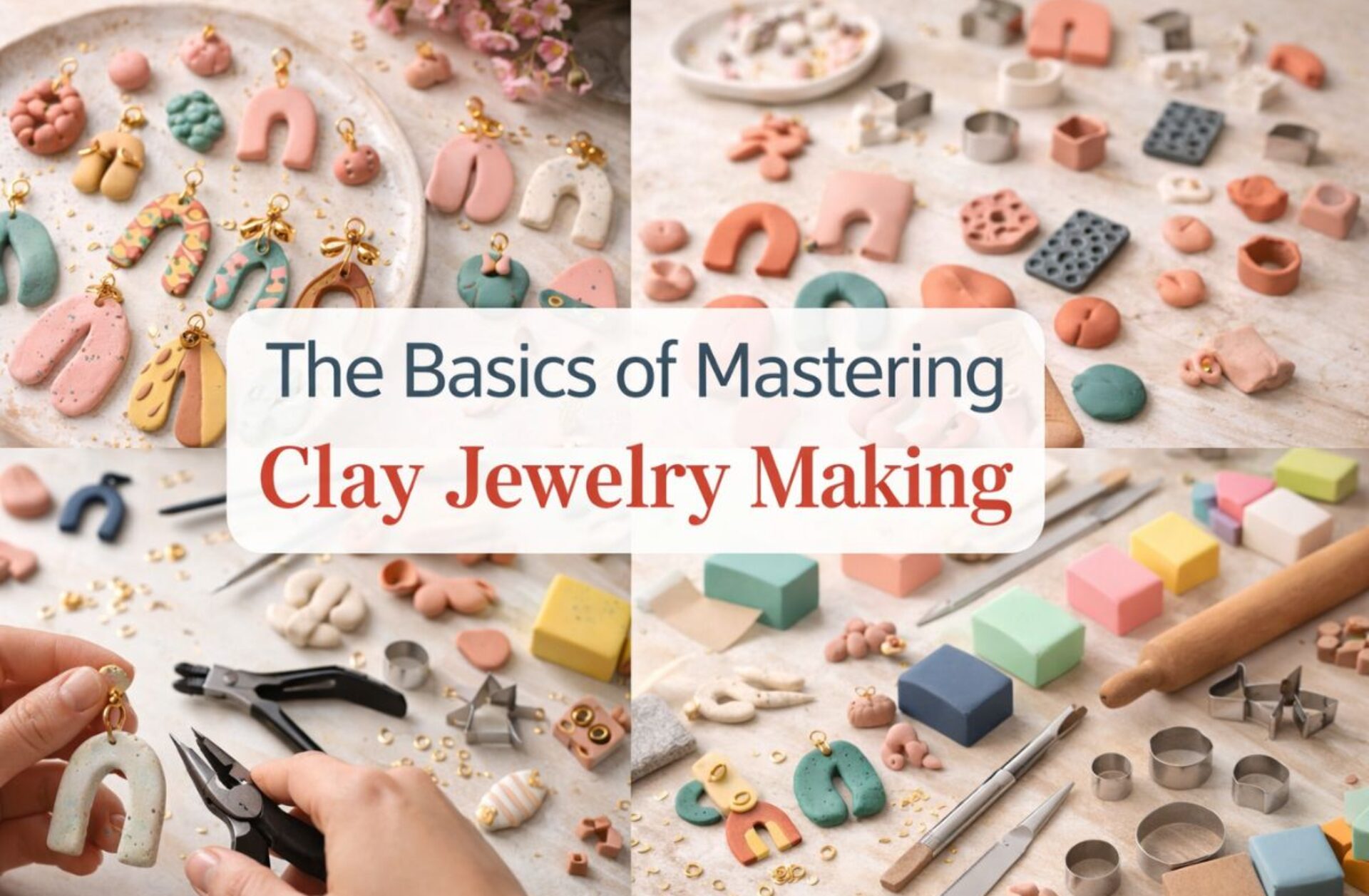 The Basics of Mastering Clay Jewelry Making