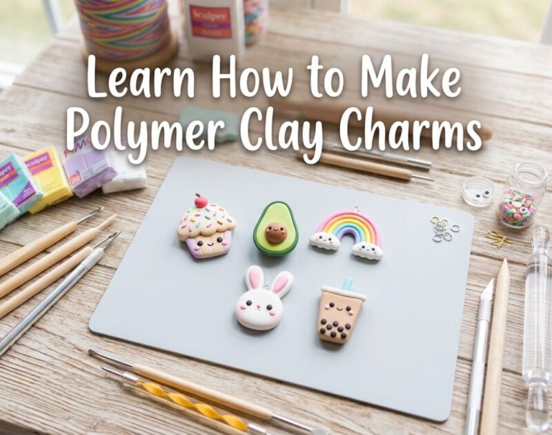 Learn How to Make Polymer Clay Charms