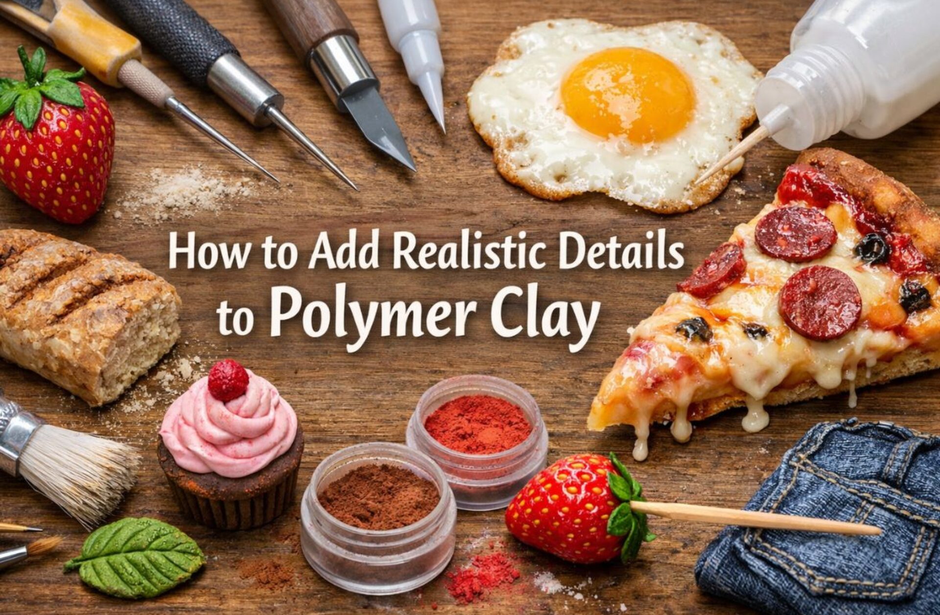 How to Add Realistic Details to Polymer Clay Beginner to Pro Guide