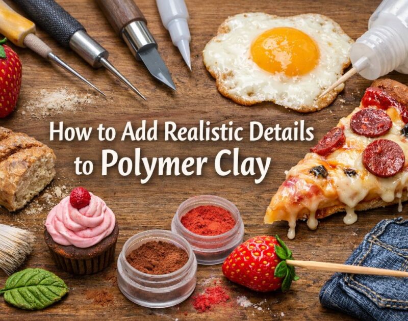 How to Add Realistic Details to Polymer Clay Beginner to Pro Guide