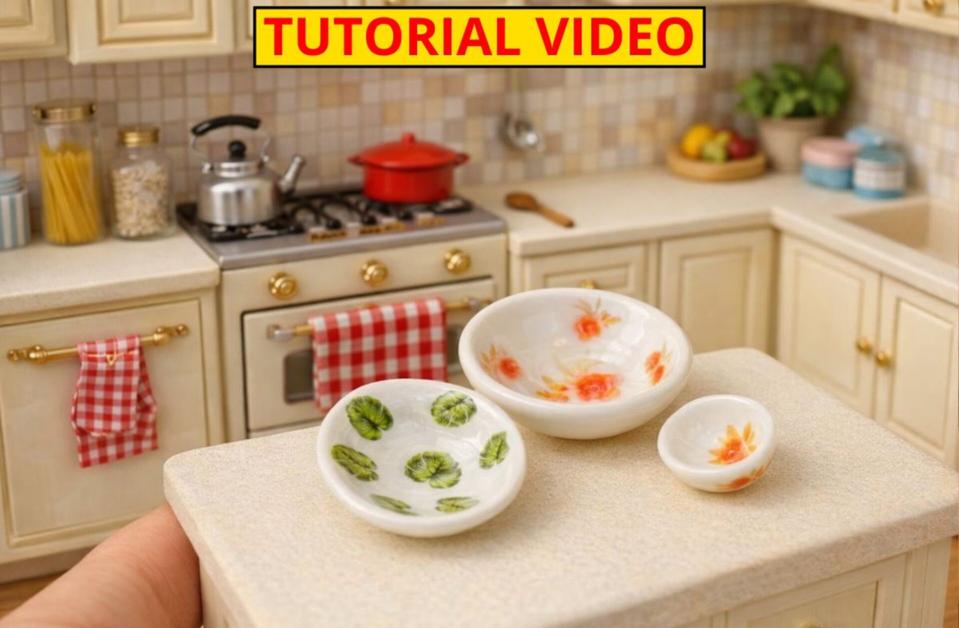 DIY Miniature Dishes from Paper: A Creative and Fun Hobby