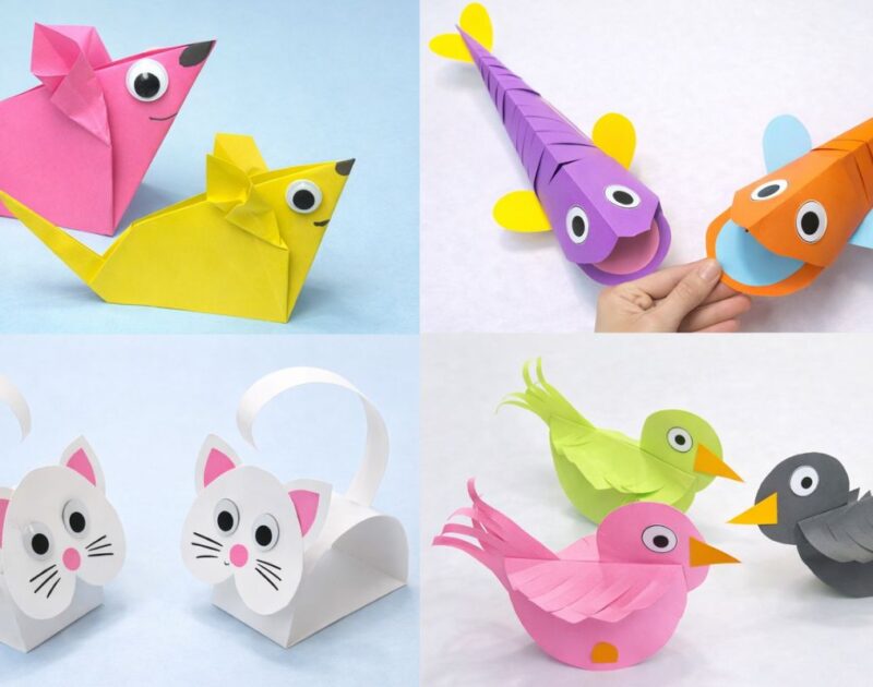 DIY Paper Crafts for Kids: Fun, Creativity, and Learning Combined