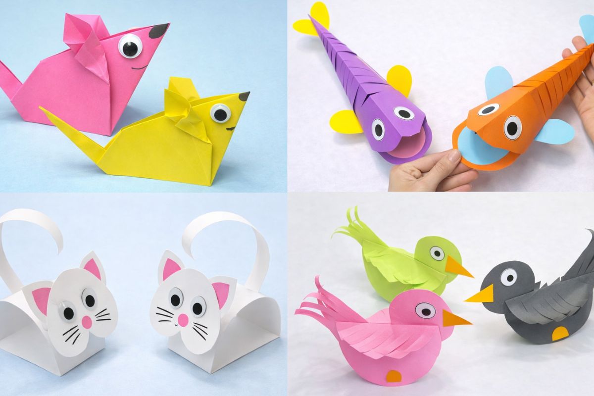 You are currently viewing DIY Paper Crafts for Kids: Fun, Creativity, and Learning Combined