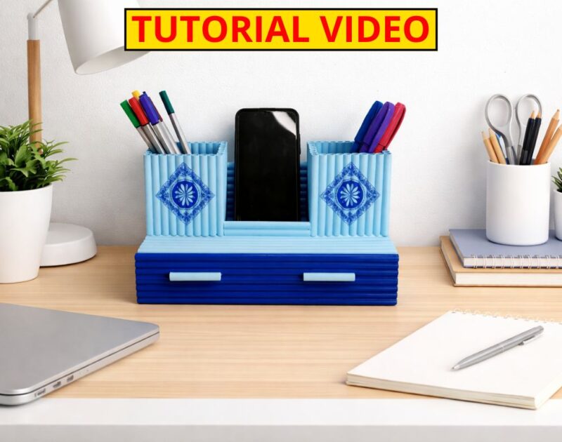 From Simple Paper to a Beautiful Desk Companion