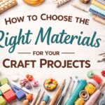 How to Choose the Right Materials for Your Craft Projects (Smart & Practical Guide)