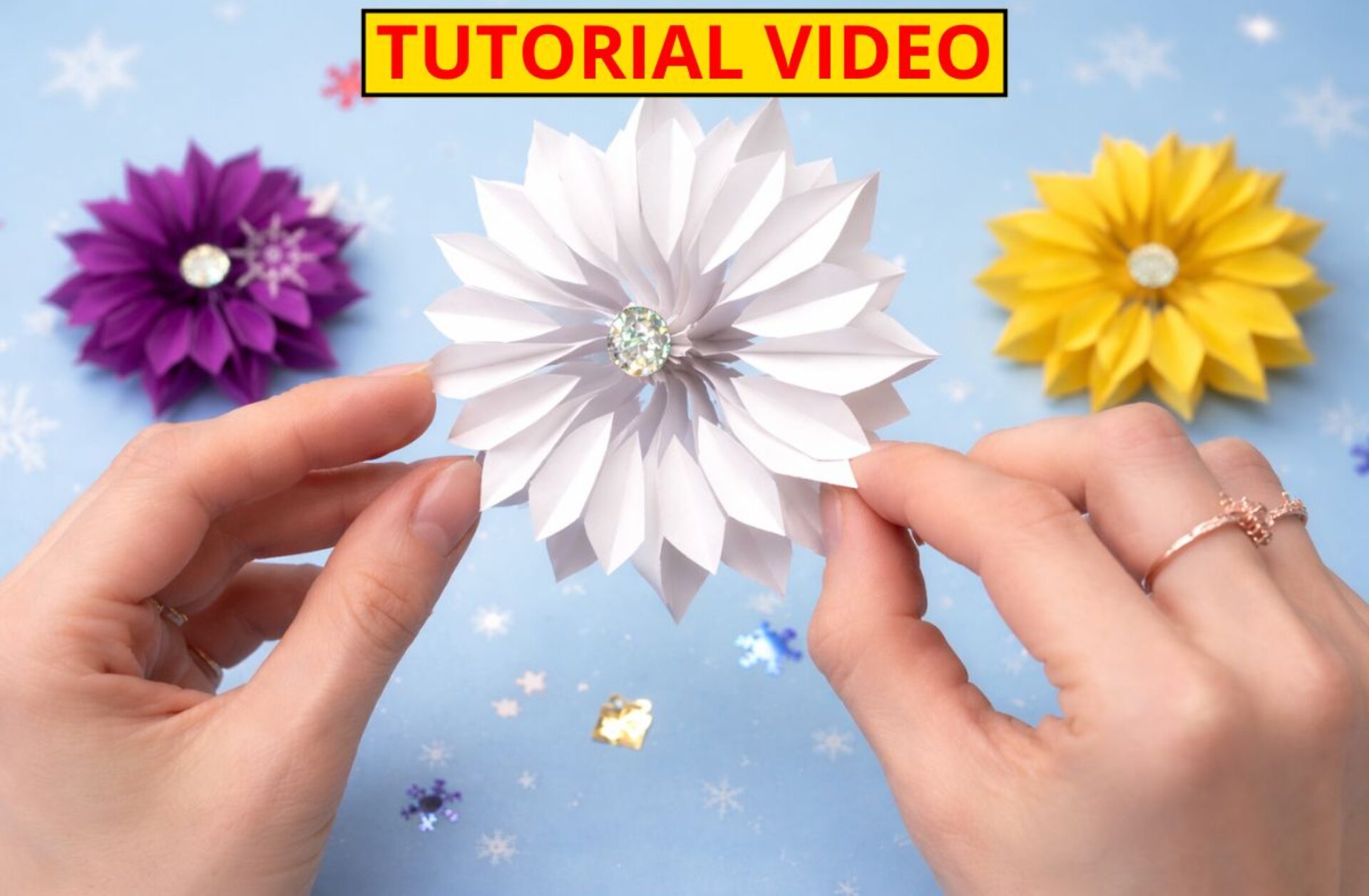 6 DIY Ideas – How to Make Paper Snowflakes (Creative Winter Craft Guide)