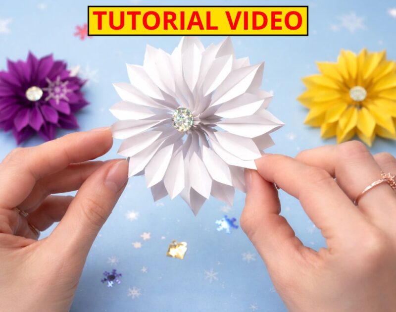 6 DIY Ideas – How to Make Paper Snowflakes (Creative Winter Craft Guide)