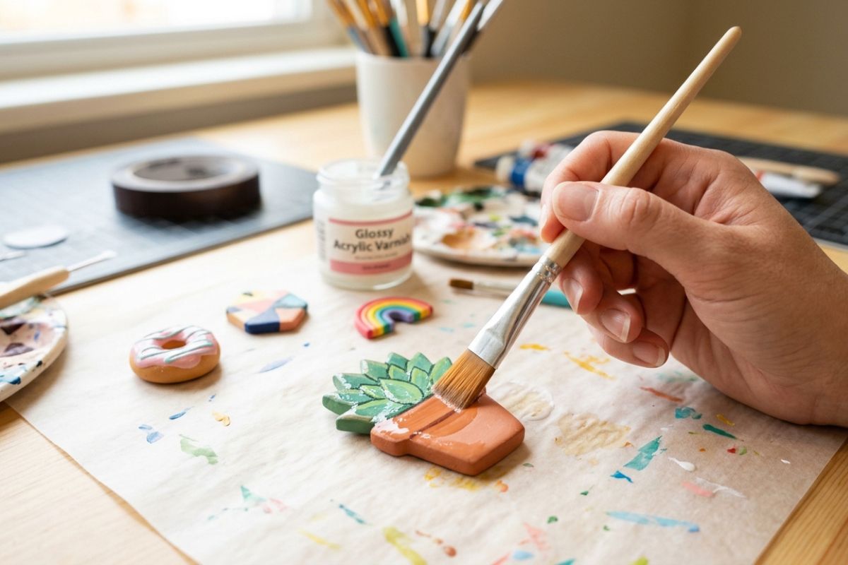 You are currently viewing How to Protect Clay Magnets with a Long-Lasting Glossy Coating